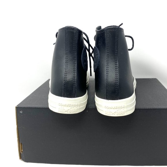 Converse 170100C Men's Sneaker OrthoLite Chuck Taylor AS High Top Leather Black - Picture 6 of 9